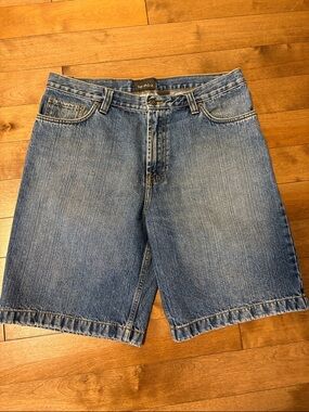 Vintage Nevada Denim Shorts — Blue